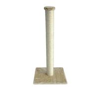 EBI-Arbre à chat griffoir beige Europet Classic High post - diamètre 40 x H 90 cm