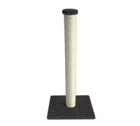 EBI-Arbre à chat griffoir noir Europet Classic High post - diamètre 40 x H 90 cm