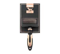Ebi Brosse Douce Noire Pour Chiens Et Chats 19X10 Cm