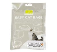 Ebi, Easy Cat Eco Sac pour Bac Litière Jumbo pour Chat 555 x 690 mm, Contient 5 Pièces, Hygiénique, En forme de U, Adapté à tous les bacs à litière, Sac poubelle pour toilettes à Chat