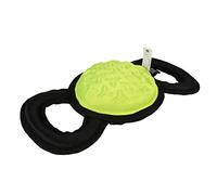 EBI, Jouet pour Chien Tug-o-War poulie - Y 30x13x5,5 cm Jaune, Très résistant et Ultra Robuste, Mousse EVA de qualité enduite de Tissu Oxford, avec Squeaker, Tissu avec Motifs 3D