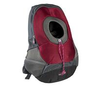 Ebi, Sac de Transport Maria Crazy Paws en Nylon M - 41,5x17,5x43cm Bordeaux, Transport, Bordeaux, Chien