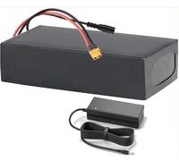 Ebike - Batterie 24V 36V 48V Batterie Lithium-ION 8Ah 10Ah 12Ah 15Ah 20Ah avec Chargeur Batterie pour Vélo Électrique PVC Étanche, pour Moteur 1000W 500W 400W 25.2V 8AH,XT60