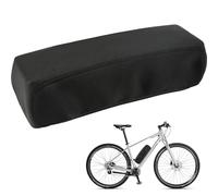 Ebike Housse de protection pour batterie de vélo électrique, étanche à la poussière, pour batterie Hailong/Polly/Tiger Shark/Jumbo Shark, accessoire de vélo électrique (noir, dimensions standard)