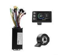 Ebike S869 Kit de contrôleur d'onde sinusoïdale avec écran LCD - 24 V-48 V 17 A-40 A trimode pour moteurs 250 W-2000 W - Support de capteur à effet Hall - Boîtier en alliage d'aluminium avec