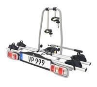 eBike VDP-TB011 Porte-vélo électrique verrouillable pour 2 vélos Pliable pour attelage de remorque avec Quick Lock