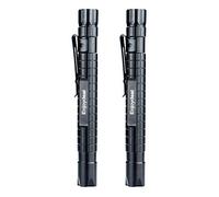 Ebilun - Lampe de poche LED - lampe torche Mini XP-E R2 à 1000 lumens - lampe d'inspection tactique zoomable, résistante à l'eau, lampe torche de camping (lot de 2)