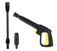 EBILUN Pistolet pulvérisateur haute pression et kit de rallonge pour nettoyeur haute pression Karcher K2, K3, K4, K5, K6, K7 (noir)