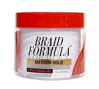EBIN NEW YORK Gel revitalisant Formule tressée, tenue moyenne, 11 oz | idéal pour le tressage, la torsion, la bordure, aucun résidu, aucun écaillage