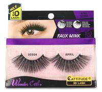 Ebin New York Wonder Cat Cattitude 3D Lash April 1 Paire