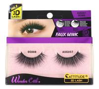Ebin New York Wonder Cat Cattitude 3D Lash August 1 Paire