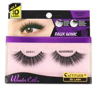 Ebin New York Wonder Cat Cattitude 3D Lash November 1 Paire