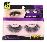 Ebin New York Wonder Cat Cattitude 3D Lash October 1 Paire