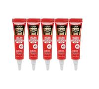 EBIN NEW YORK Wonder Lace Bond Lot de 4 tubes de colle adhésive pour perruque - Tenue ferme extrême (actif) 6,5 g/7 ml, séchage rapide, imperméable, sans latex, résistant à la transpiration, sans