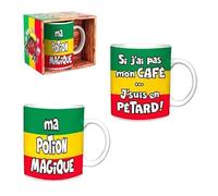 Ebiz Mugs Rasta (2 pièces) Tasses Originales