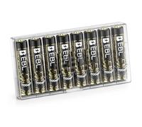 EBL 8PCS Piles AAA Rechargeables Dragon, AAA Piles Rechargeables Pro 1100mAh NiMH 1.2V Haute Capacité, Large Compatibilité Durable Couleur d'or