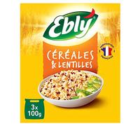 EBLY Sachet Cuisson Cereales et Lentilles 10min 300g