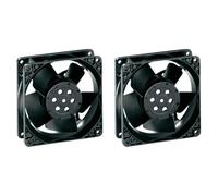 EBM Papst 4650 N Ventilateur axial 230 V/AC 160 m³/h (L x l x H) 119 x 119 x 38 mm (Lot de 2)