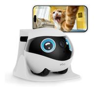 EBO SE 2 Robot ménager familial 2K caméra pour animaux domestiques | Pas là où sont vos proches ? Voir, parler et bouger - enregistrez à tout moment chez vous, votre animal de compagnie ou vos