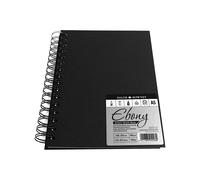 Ebony Carnet de Croquis Spirale 50 Feuille - 160g/M² Portrait A5