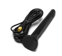 EBOOBA Antenne GSM GPRS 3G 4G 5G ExtéRieure à Gain éLevé 15DBi 600-6000MHz SMA Mâle éTanche Antenne Ventouse MagnéTique pour Routeur