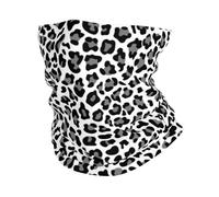 EBOSCUJW Léopard noir, Bandana cache-cou doux couvre-visage cache-cou Tube demi-masque écharpe cagoule