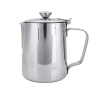 Eboxer Pichet à Lait Tasse à Lait en Acier Inoxydable Tasse de Lait Mousse pour Café, Latte, Cappuccino(350 ML)