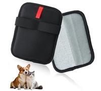 EBQOSK Gants électrostatiques pour enlever les poils d'animaux domestiques - Outil de fourrure réutilisable pour canapé, meubles, tapis, outil de nettoyage statique amélioré