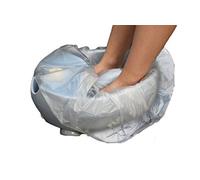 Ebrand Bol Podologie - Paquet 200 pcs - Sacs en Polyéthylène Haute Densité - Utilisableboth Intérieur et Extérieur