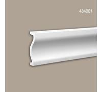 Ébrasement Profhome 484001 Profil de façade Moulure décorative Élément de façade design moderne blanc 2 m