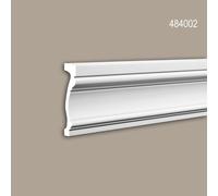 Ébrasement Profhome 484002 Profil de façade Moulure décorative Élément de façade style Néo-Classicisme blanc 2,3 m