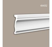Ébrasement Profhome 484052 Profil de façade Moulure décorative Élément de façade style Néo-Classicisme blanc 2 m