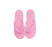 EBSBAG Pantoufles de couleur unie simples tongs femmes été décontracté anti-dérapant Couple pantoufles (Color : Pink, Size : 42-43)