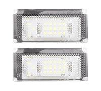 EBTOOLS 1 Paire 12V 18 SMD LED Lampe d'éclairage de Plaque d'immatriculation adaptée pour S R53 2001-2006 Licence d'éclairage de Plaque d'immatriculation Lumineuse Lampe