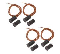 EBTOOLS 10 Ensembles de Commutateur à Anche Magnétique DC 100v NC Capteur de Fenêtre de Porte Filaire Intégrée pour l'utilisation du Système d'alarme