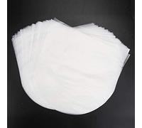 EBTOOLS 100pcs Couvertures d'enregistrement en Polyéthylène PE-Statique pour 12 Pouces LD - Conception Transparente pour une Identification Facile
