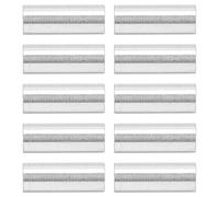 EBTOOLS 10pcs 6 Mm Round Aluminium Spacers Assiettes de Support de Standoff Non File (Longueur 16mm)