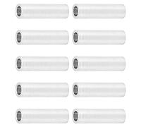 EBTOOLS 10pcs 6 Mm Round Aluminium Spacers Assiettes de Support de Standoff Non File (Longueur 18mm)