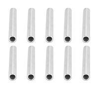 EBTOOLS 10pcs 6 Mm Round Aluminium Spacers Assiettes de Support de Standoff Non File (Longueur 43mm)