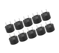 EBTOOLS 10pcs DC 3V Alarme du Buzzer Actif - Beeper électromagnétique Compact pour l'électronique, 9x6 Mm, 9x5,5 Mm