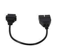 EBTOOLS 12 Broches OBD1 à 16 Broches Adaptateur de Diagnostic de Voiture Câble de Connecteur pour Véhicules avec Matériau