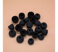 EBTOOLS 12pcs Remplacement des Conseils d'oreille en Silicone pour Les écouteurs Intra-Auriculaires - Ajustement Confortable en 3 Tailles pour Un Son et Un Confort Optimaux (Black)
