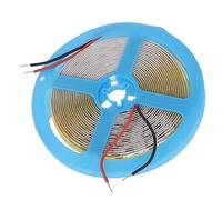EBTOOLS 12v COB LED Flexible Strip Light - 90 CRI Auto-adhésif, Uniforme 110lm 5m Tape Lampe pour la Décoration de la Maison et du Bureau, 6000k Blancs (Lumière chaude 3000K)