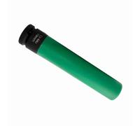 EBTOOLS / 2 '' Drive de la Coiffe à 19 Mm Prise d'impact de Noix, CR-MO en Revue en Revanche Mince Profonde en Revêtement avec Manche Protectrice et Codage Couleur (GREEN)