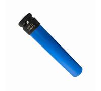 EBTOOLS / 2 '' Drive de la Coiffe à 19 Mm Prise d'impact de Noix, CR-MO en Revue en Revanche Mince Profonde en Revêtement avec Manche Protectrice et Codage Couleur (BLUE)