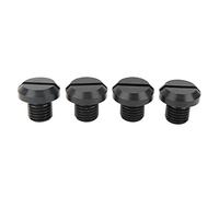 EBTOOLS 2 Paires de Bouchons de Trous de Rétroviseur M10X1.25 pour le Rétroviseur pour Hypermotard - Aluminium anodisé Léger avec Installation Facile