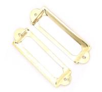 EBTOOLS 20 PCS Étiquettes de Tiroir Vintage DIY pour Boîtes en Bois Scrapbooks Bijoux Bronze Retro Accessoire (YELLOW)