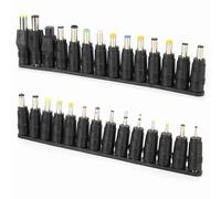 EBTOOLS 28 PCS DC Power Adapter Conseils 5.5x2.1mm Convertisseur de Charge Féminin pour Les Ordinateurs Portables et Les Appareils Ménagers