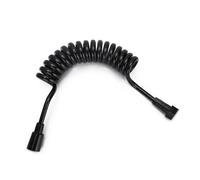 EBTOOLS 2m Tuyau de Douche à Soupe de Printemps Rétractable - Accessoire en Cuivre Flexible Idéal pour les Salles de Bains élégantes