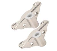 EBTOOLS 2pcs / 2 Pouces Oarlock Socket Premium 316 Finition Polie en Acier Inoxydable pour Marine Yacht RV Utilisation